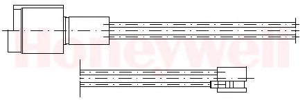 BENDIX 587014 Warning Contact, brake pad wear